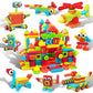 Picassotiles 240Pcs Hedgehog Interlocking Building Shape 3D Blocks, Steam Educational, Creative, Fun Construction Playset, Senso