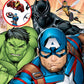 Marvel Avengers 48-Page Color & Activity Book with Tattoos, Bendon 45655