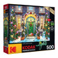 RoseArt - Kodak enhanced Holiday Light Up - Christmas Facade - 500 Piece Jigsaw Puzzle for mature-themeds