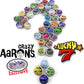 Matty'S Toy Stop Crazy Aaron'S Putty Mini Tins Lucky 7 Surprise Gift Set Party Bundle - 7 Pack (.47Oz Each) Assorted Colors