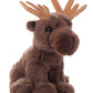The Petting Zoo Moose Stuffed Animal Plushie, Gifts For Kids, Wild Onez Babiez Wildlife Animals, Moose Plush Toy 6 Inches