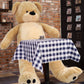 WOWMAX 6 Foot Life Size Teddy Bear - Cuddly Plush Toy, Light Brown Stuffed Animal for Birthdays & Christmas - 72 Inches