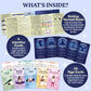 Zinsk enhanced Yoga Deck - 70 Beautifully Illustrated 3x5  Yoga Cards with Instructions  Alignment Cues  & Modifications - Flash Cards for Learning Beginner & Intermediate Yoga Poses & Yoga Sequencing