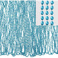 Light Blue Bead Necklaces, 30'' (Pack of 50) - Vibrant Design, Perfect for Weddings, Parties, Events, Gatherings, & Gifts