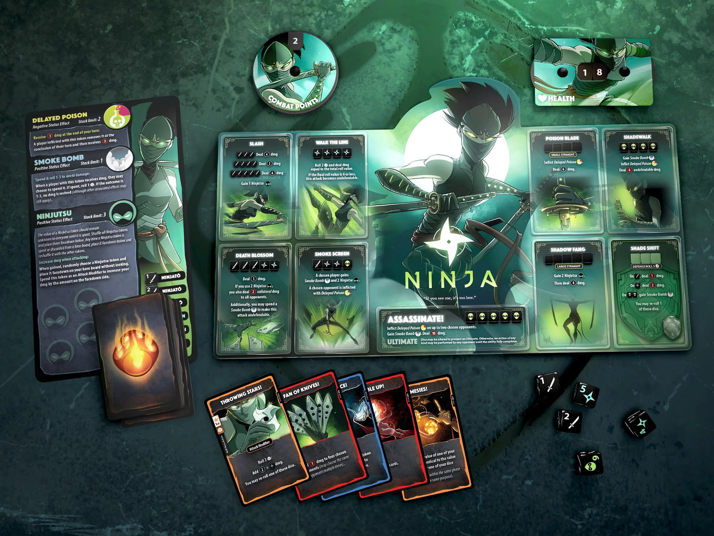 Dice Throne Season One - Box 4 - Treant Vs Ninja