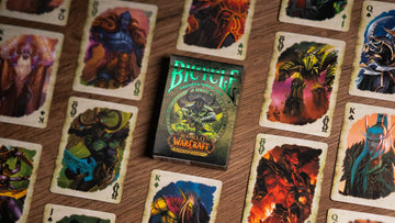 Bicycle Premium Special Edition Playing Cards - World of Warcraft: The Burning Crusade - Green - Model 10041187 - Cardstock