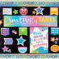 Colorful Vibes Creativity Takes Courage Banner
