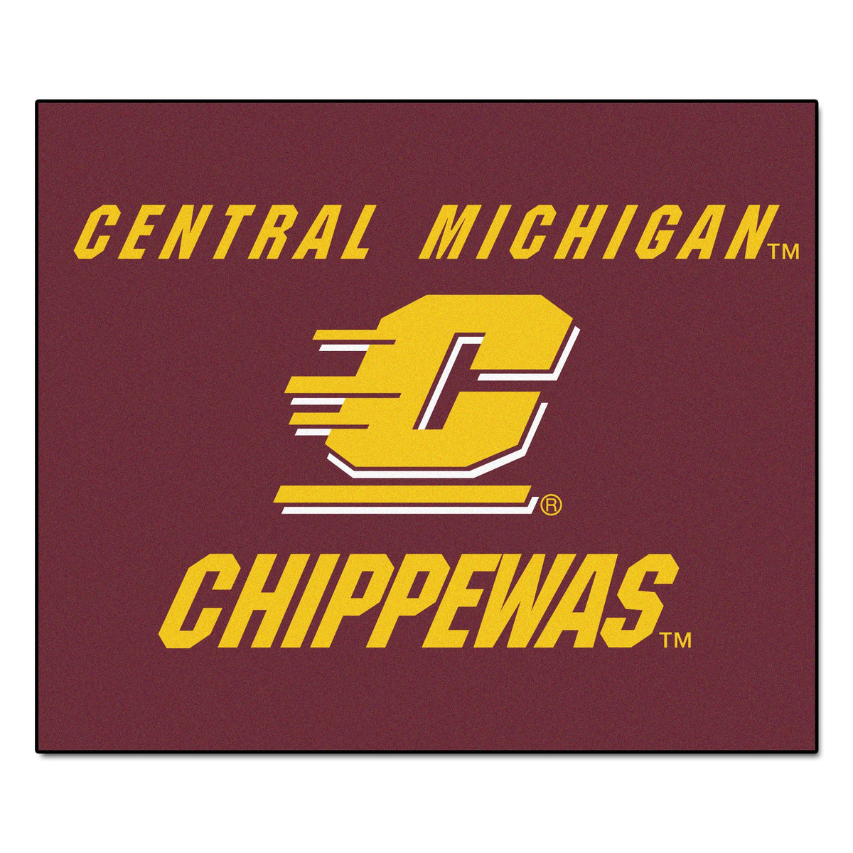 FANMATS Central Michigan Tailgater Rug 5x6