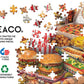 Ceaco Yum Yum 300 Oversized Piece Jigsaw Puzzle - Multicolor Fun for All Ages, Perfect for Family Game Night and Relaxation