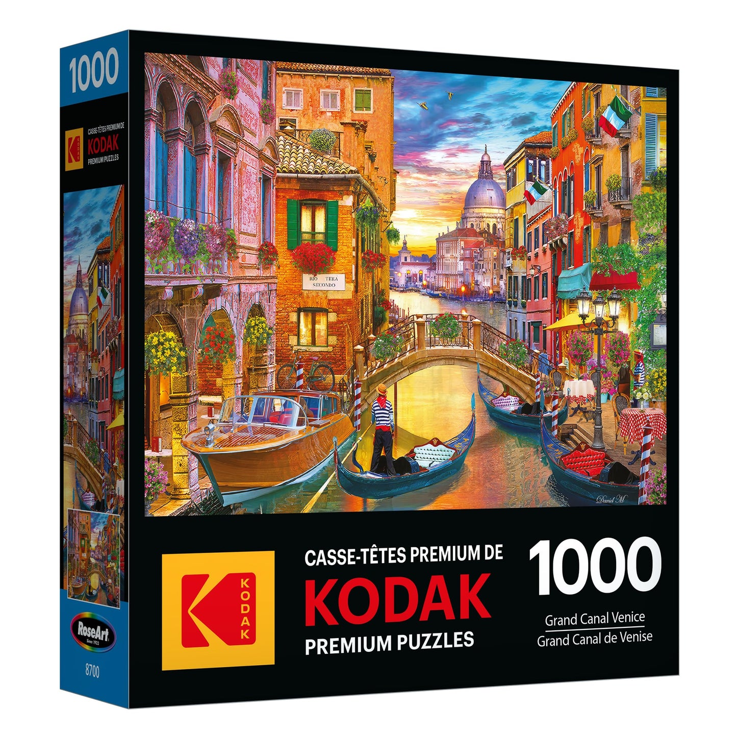 RoseArt - Kodak enhanced - Grand Canal Venice - 1000 Piece Jigsaw Puzzle for mature-themeds