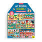 My School is Cool 100 Piece Puzzle House-Shaped Puzzle