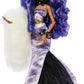 Monster High Howliday Winter Edition Doll  Clawdeen Wolf Collectible in ICY Lavender Gown with Furry Boa & Accessories-New