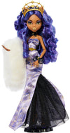Monster High Howliday Winter Edition Doll  Clawdeen Wolf Collectible in ICY Lavender Gown with Furry Boa & Accessories-New