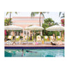 Galison 1000 Piece Puzzle - Gray Malin Palm Beach Dogs Photography in Magnetic Keepsake Book Box, Cardboard, Model 9780735383814