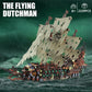 Tycole Pirate Ship Building Sets With Lights, Moc Flying Dutchman Model Toy Boat,Ghost Ship Building Blocks Sets,Christmas Birth