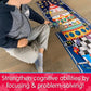 Long And Tall Puzzles - 123 Rocket Ship - 51 Piece, 5-Foot-Long Preschool Stem Puzzle, Learning Puzzles For Kids Ages 3-5, Educational Gifts For Boys & Girls Ages 3 And Up
