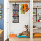 2Pcs Stuffed Animal Storage Foldable Stuffed Animal Net Or Hammock Organizer, 5 Compartments Hanging Mesh Toy Storage Hammock Fo