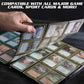 Monster Binder - 9 Pocket Trading Card Album - Matte Sky Blue (Anti-theft Pockets Hold 360+ Yugioh  Pokemon  Magic the Gathering Cards)