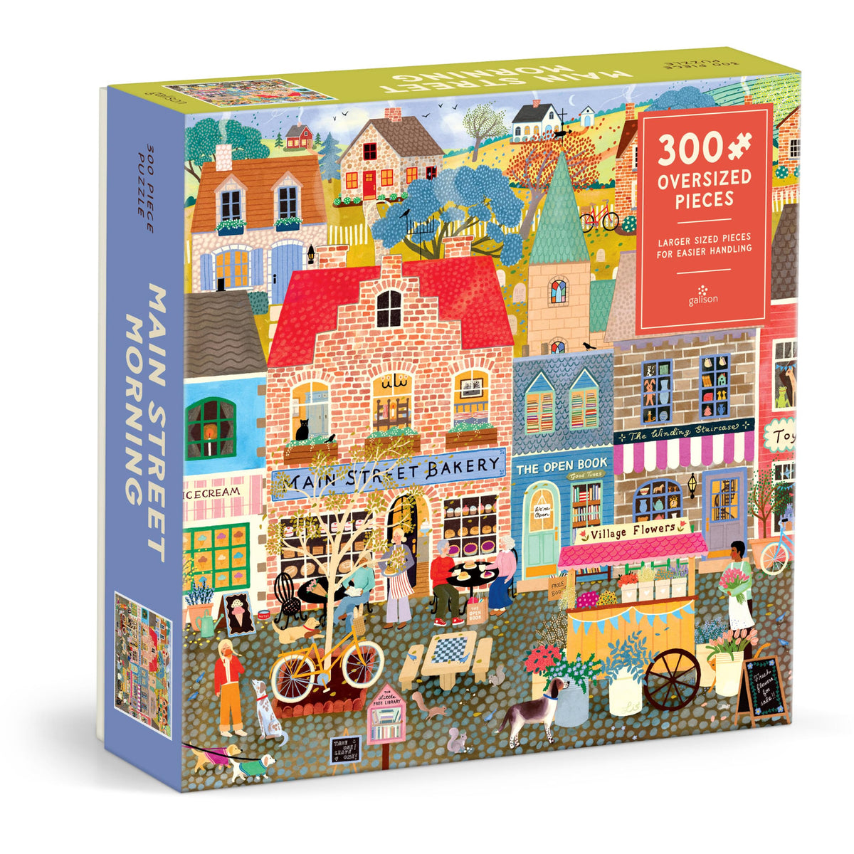 Main Street Morning 300 Piece Puzzle