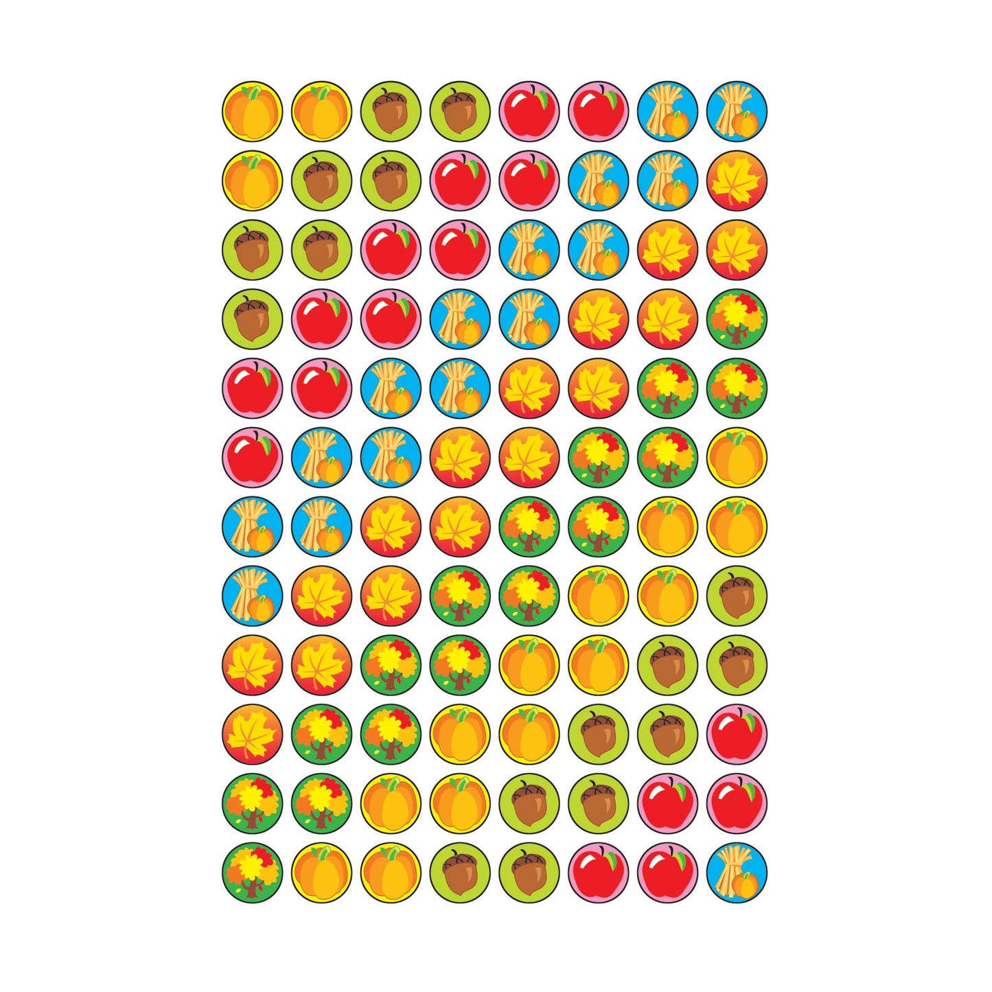 Trend Enterprises Inc. Superspots Stickers Fall Fun