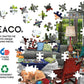 Ceaco - Tracy Flickinger - Lake Cabin - Oversized 300 Piece Jigsaw Puzzle, 24 X 18