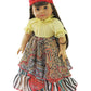American Fashion World Esmeralda Gypsy Dress Set for 18-Inch Dolls |Head Scarf Included | enhanced Quality & Trendy Design | Dolls Clothes | Outfit Fashions for Dolls for Popular Brands