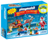 Playmobil Santa's Workshop Advent Calendar - Model 5494, Fun Holiday Playset for Kids