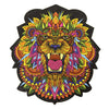 Hidden Shapes - Lion - Jigsaw Puzzle For Adults - 300 Pieces - Hand Drawn - 75 Unique Hidden Shapes - Great Gift For Mom, Dad, Teens, Men And Women