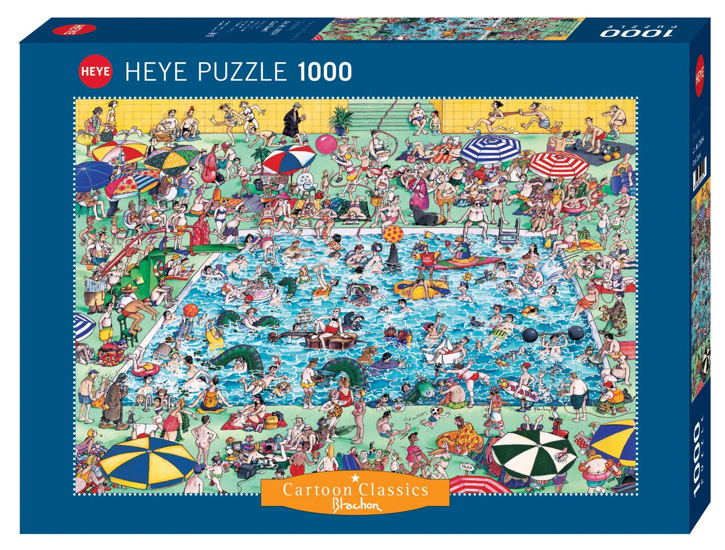 Heye Hy29904 Autruche7829904 Other License Jigsaw Puzzle, Yellow, 1000