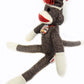 Schylling Brand Classic 20 Retro Sock Monkey Stuffed Animal - Knitted Texture Original Look - Ages 12 Months and Up