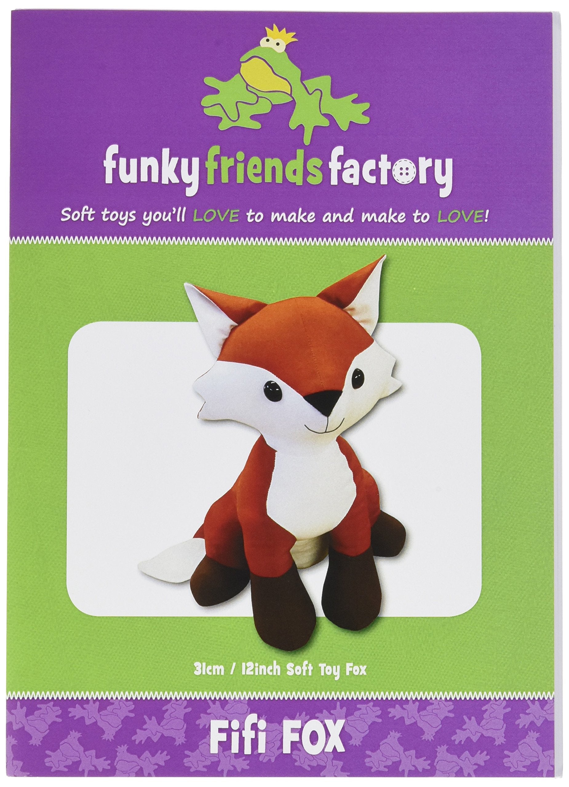 FUNKY FRIENDS FACTORY Fifi Fox Sewing Pattern