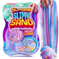 Slimgloop Slimy Sand Twist, 10Oz. Blue/Purple Play Sand, 2-In-1 Grape/Berry Scented, Moldable Expandable Sand, Great Sensory Activity For Tactile Fun, Toys For Kids Ages 3, 4, 5, 6, 7