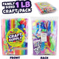 Arts and Crafts Supplies Kit for Kids - Boys and Girls Age 4 5 6 7 8 Years Old - Toddler Art Set Activity Materials in Bulk - Gr
