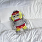 Whimwham Monkey Robot Lucha Libre 8-Inch Plush