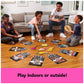 Spin Master Games Clue Giant Edition - Oversized Family Game for 2-4 Players, Ages 6+, Plastic Board, Indoor & Outdoor Fun