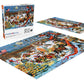 Buffalo Games 300 Piece Jigsaw Puzzle - Small Town Christmas - Multicolor - Challenging Fun for Adults - Model 22624 - 21.25 x 15.00