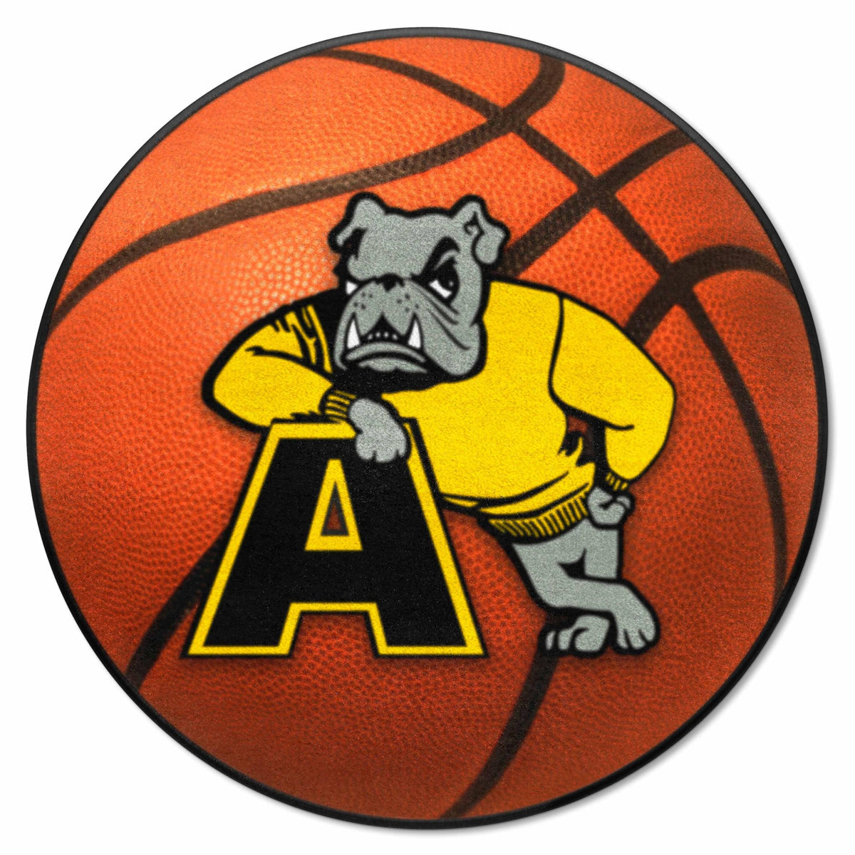 FANMATS 18373 Adrian College Basketball Mat , 27 Diameter