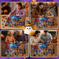 Halloween Night Jigsaw Puzzle for mature-themeds 1000 Pieces-Haunted House Pumpkin Witch Skeleton Ghosts & Batstheme Puzzles Spooky Night Sky Puzzle-for Holiday Party Gifts or Decorations
