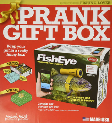 Prank Pack, Fish Eye Prank Gift Box, Wrap Your Holiday Real Present In A Funny Authentic Prank-O Gag Present Box | Novelty Gifting Box For Pranksters, Birthday Gift Wrap