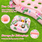MoKo Inflatable Pool Floats mature-themed-Water Lounge with Detachable Headrest & Cup Holders Pool Lounger Float Raft Swimming Pool Floaties Toys for Party Lake Summer Beach Outdoor  Pink Flamingo
