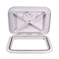 Beckson 11 x 15 Flush Hatch White - ASA Material - Acrylonitrile Styrene Acrylate