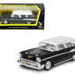 1957 Chevrolet Nomad Black With White Top 1/43 Diecast Model Car By Road Signature