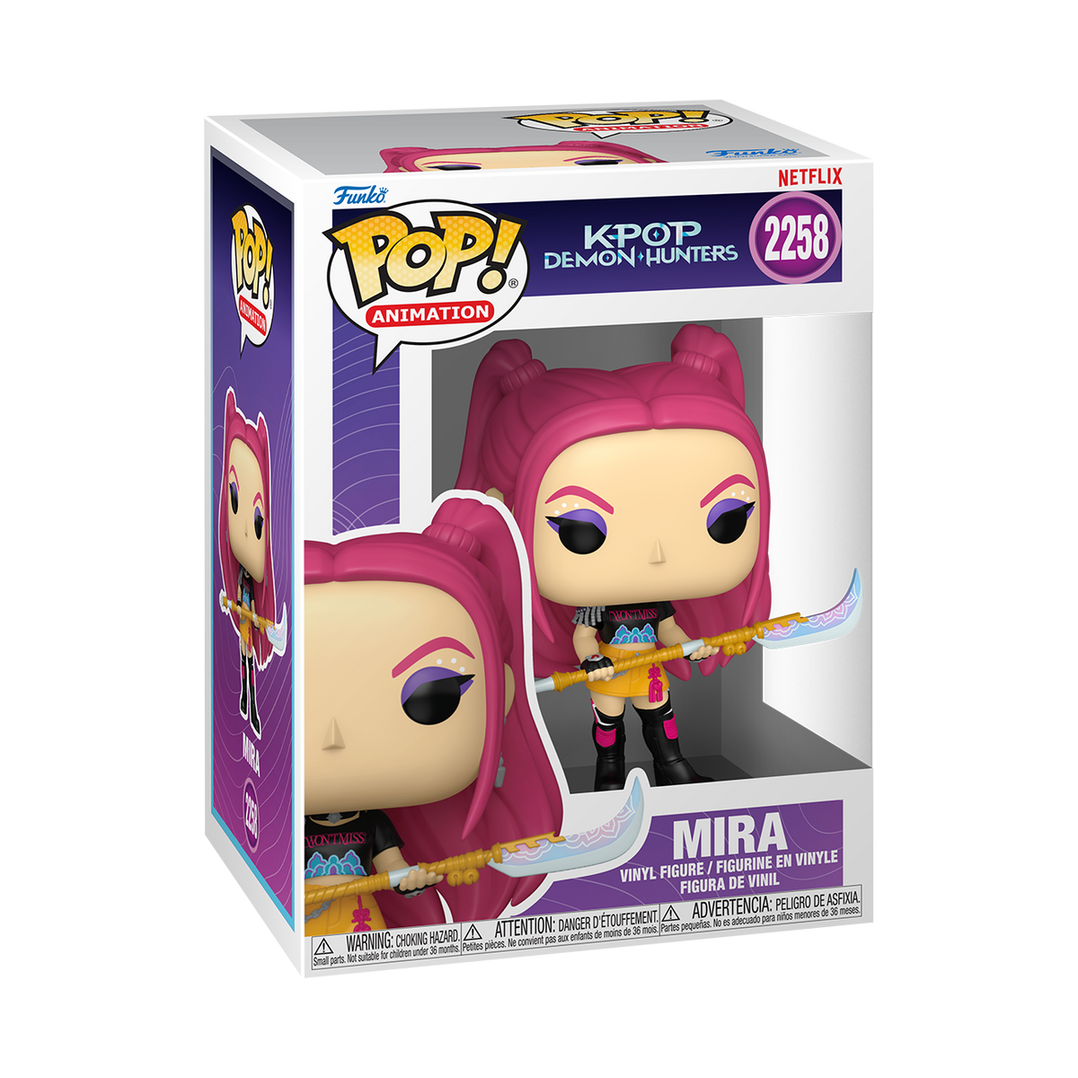 KPop Demon Hunters Mira Funko Pop! Vinyl Figure #2258