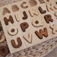 Qtoys Australia Natural Capital Letter Puzzle