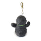 4-inch Fritter Penguin white Black Bow and Heart Charm