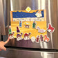Saintly Heart Nativity Magnet Set