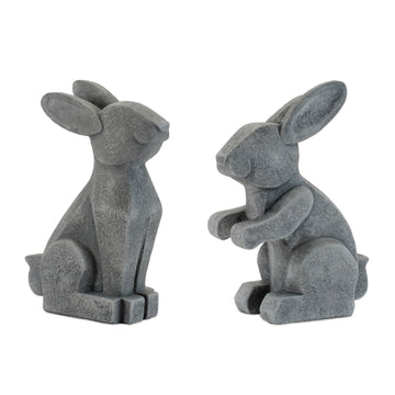 Bunny (Set of 6) 5.5H, 6H Resin