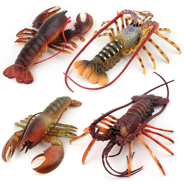 Cross-border toy marine life simulation lobster marine animal model submarine toy doll decoration plastic