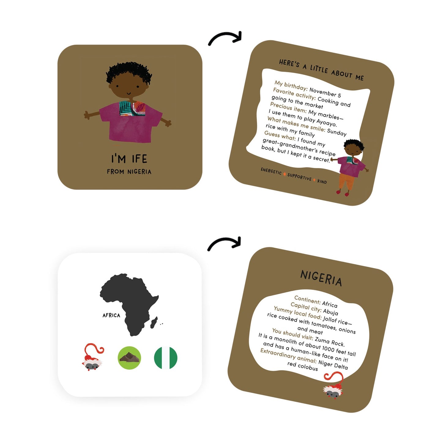 Buddy Jumble | Geography Card Game