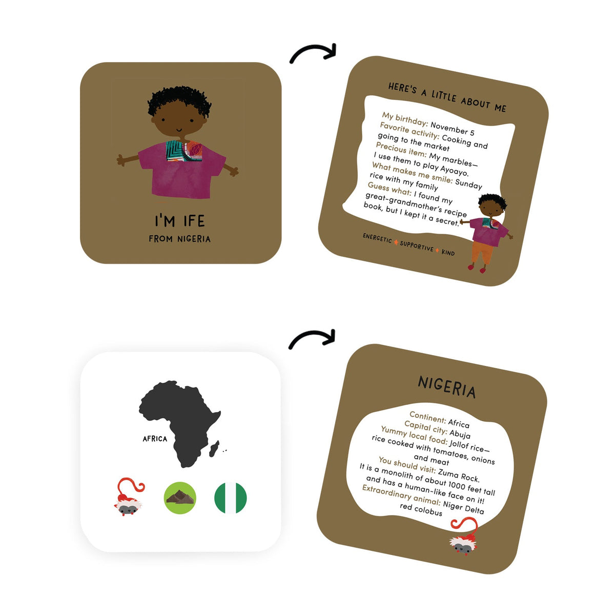 Buddy Jumble | Geography Card Game